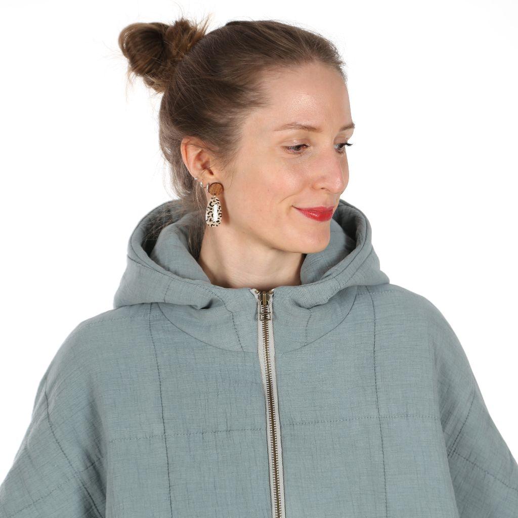 Papierschnittmuster Steppweste Frau Kyra XS-XXL